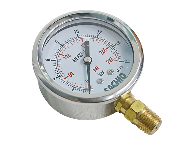Pressure Gauge Bottom Mounted
