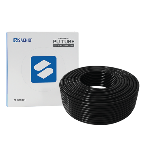 PU STRAIGHT TUBE BLACK